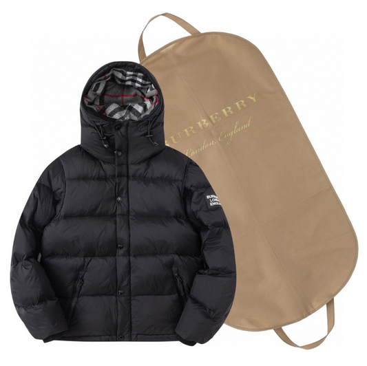 BURBERRY Detachable nylon puffer jacket