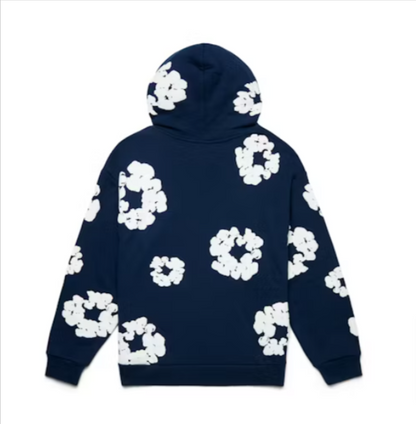 Denim Tears Cotton Wreath Sweatshirt Navy