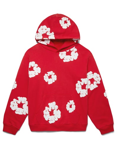 Denim Tears Cotton Wreath Sweatshirt Red